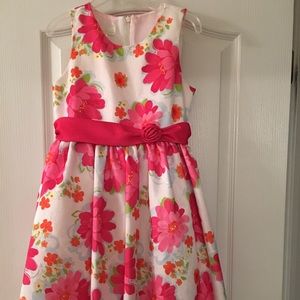 Girls size 10 Floral American Princess Dress